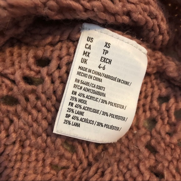 AEO blush rose pink sweater 💕 - Picture 4 of 5